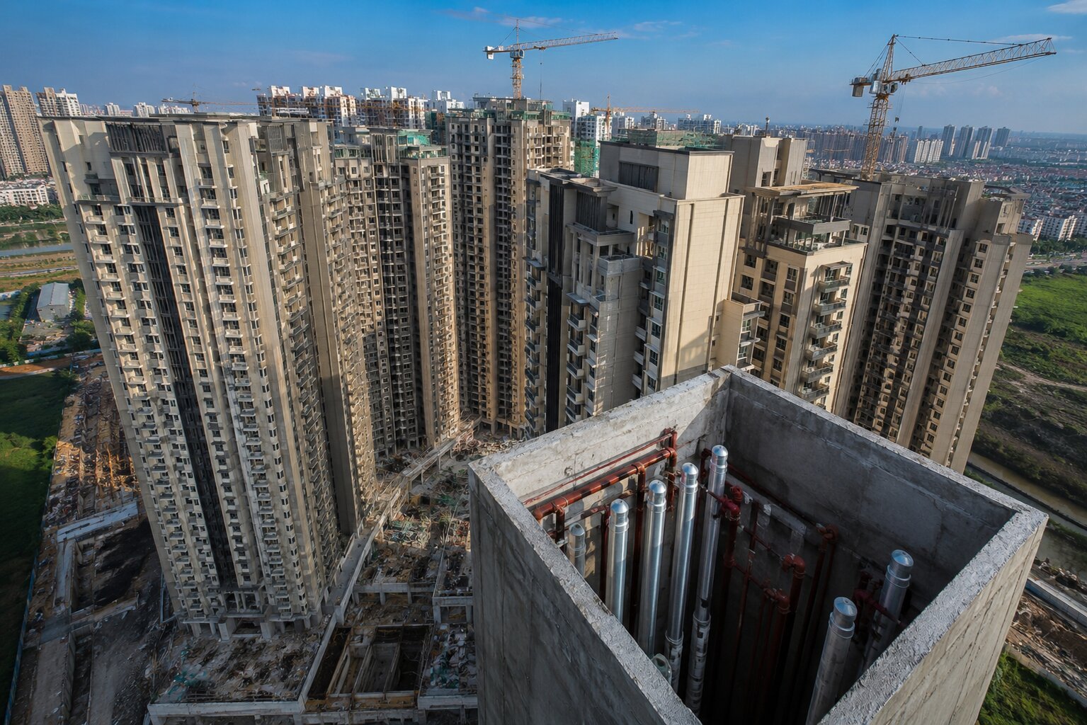 Plumbing Pipes for High-Rise Buildings in India | Rhinox India